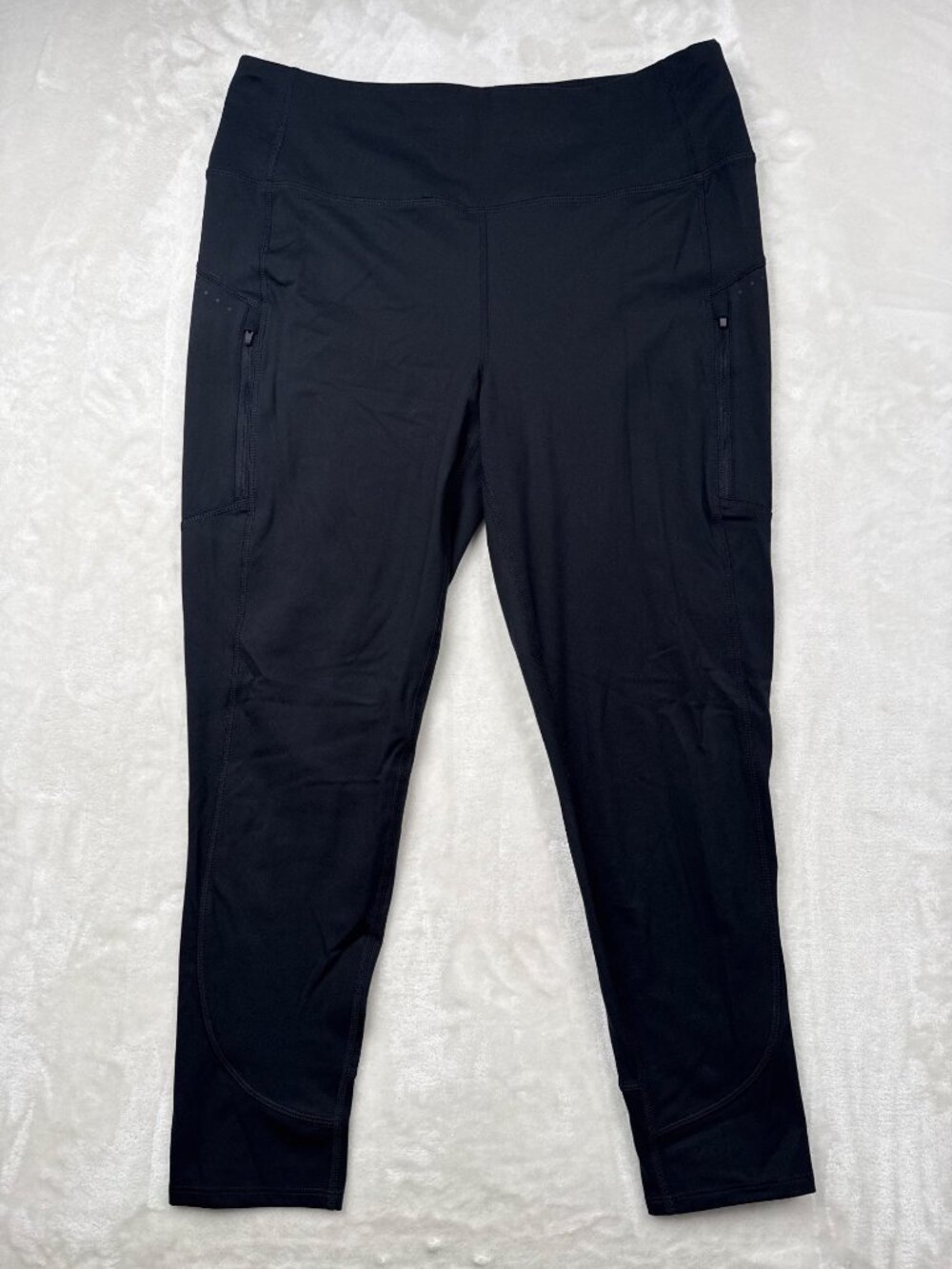 Mondetta Womens Black High-Waisted Leggings Size XL
